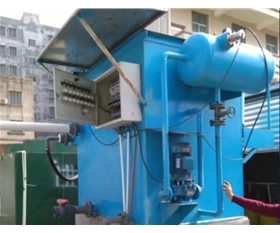 平流式溶氣氣浮機(jī)現(xiàn)場圖